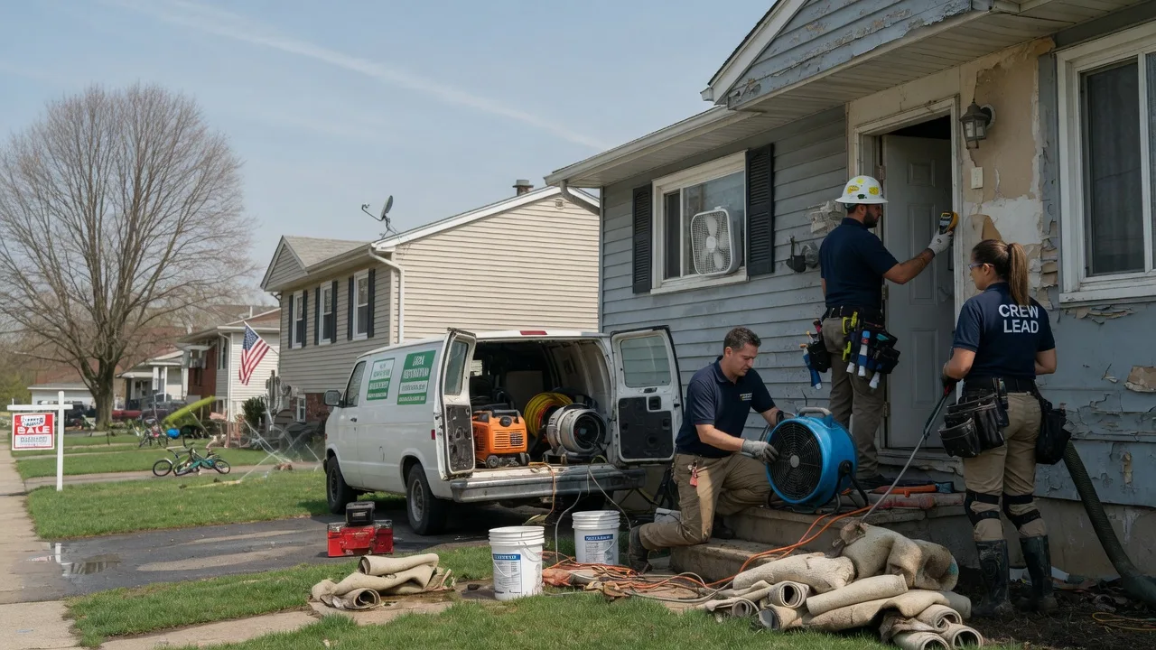 Flood Cleanup in Greenwood, AR near me