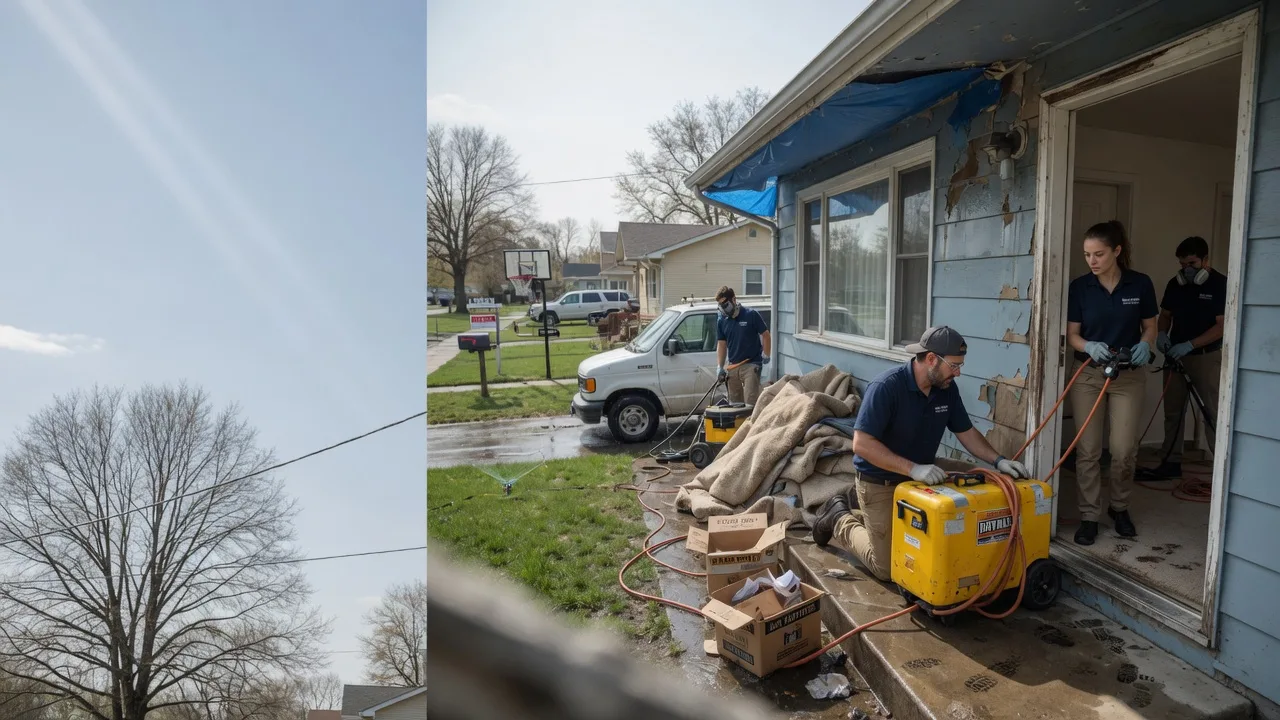 Basement Flood Cleanup in Greenwood, AR near me